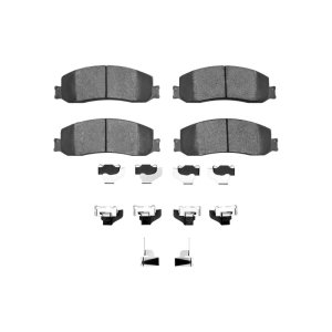 Ford F-250 Super Duty Ceramic Brake Pads - Front - R1 Concepts - RNC - `10-`12